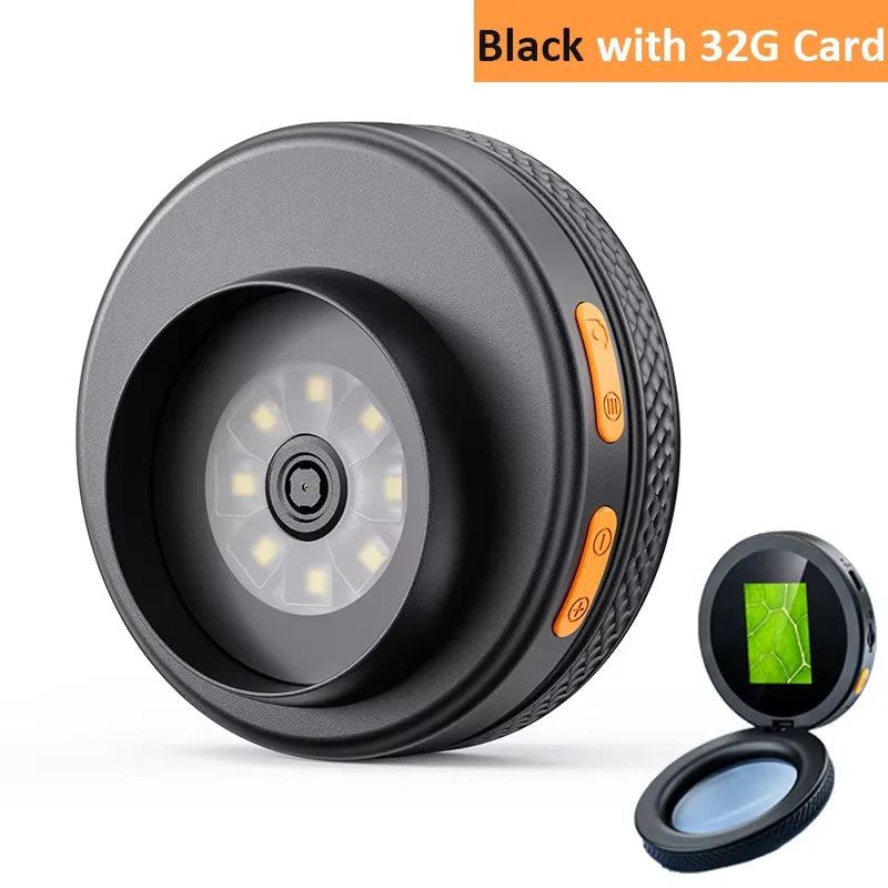 2.0 inch Autofocus Microscope Magnifier 500X 1080P Digital Microscope 8Leds Magnifying Glass for Electronics Repair Maintenance